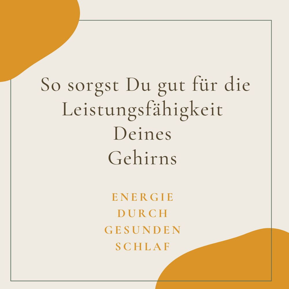 Energie durch gesunden Schlaf